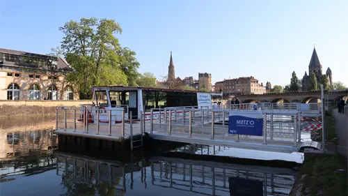 Metz’O : le nouveau système de navettes fluviales se dévoile 