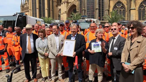 Label éco-propre : la ville de Metz décroche sa 5e étoile ! 