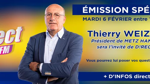 METZ HANDBALL : POSEZ VOS QUESTIONS À THIERRY WEIZMAN DANS UNE...
