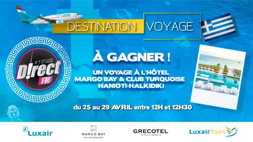 DESTINATION VOYAGE vous emmène en Grèce !
