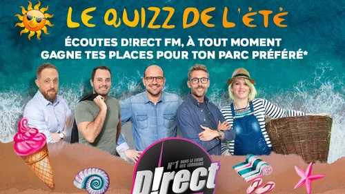 Le Quizz de l'été sur D!RECT FM !