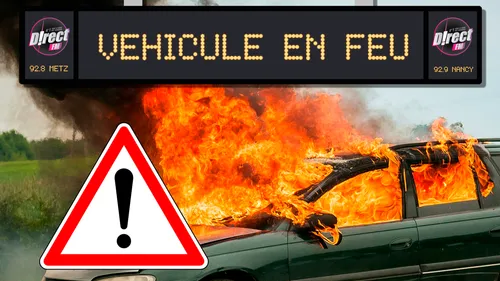 Info trafic : un camion en feu sur l’A31