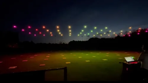 [VIDEO] LE PREMIER SHOW DE DRONES LUMINEUX À METZ !