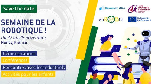 L'invité du jour : on vous dit tout sur la semaine de la robotique...