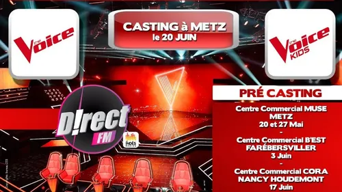 Casting : participez à la prochaine saison de The Voice