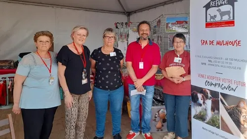 La SPA de Mulhouse Haute-Alsace présente à la Foir'Expo 2022