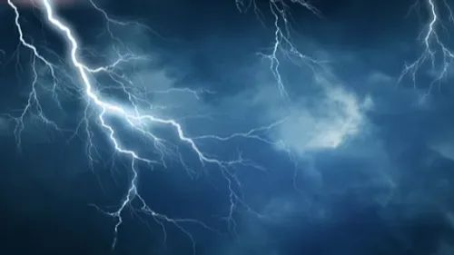 Vents violents et arbres déracinés... un orage puissant a frappé le...