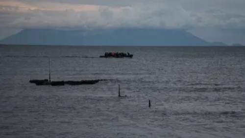 Dans le Nord, 77 migrants ont été sauvés au large des côtes de...