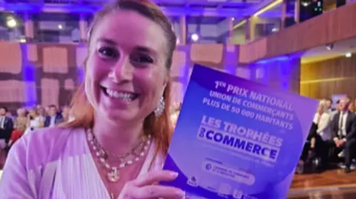 Trophée du Commerce pour les Vitrines de Mulhouse 