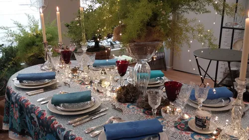 L'étoffe de Noël de Mulhouse sublimera votre table pour les fêtes...