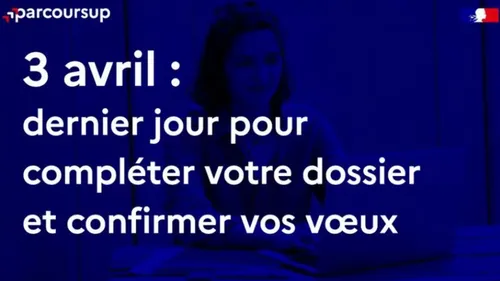 Dernières heures pour confirmer Parcoursup
