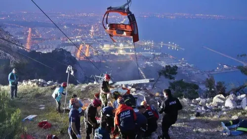 Turquie, accident de téléphérique