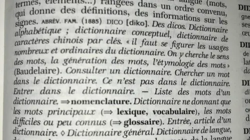 Les nouveaux mots du dictionnaire