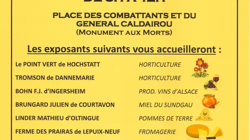 PFETTERHOUSE - Marché d'Automne