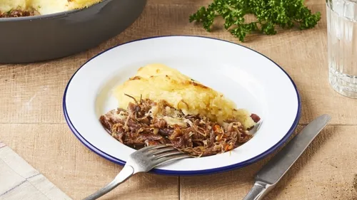 Parmentier de confit de canard