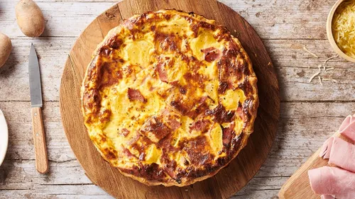 Quiche de lendemain de raclette party