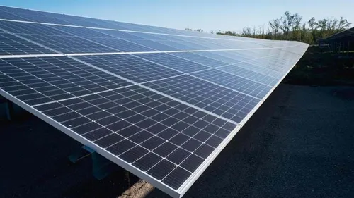 A Munchhouse de l'énergie solaire est produite sur une ancienne...