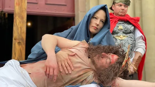 Un chemin de croix de Mulhouse en ce Vendredi Saint