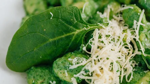 Gnocchi à la sauce au basilic