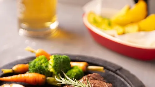 Rumsteck en croûte d’épices et herbes