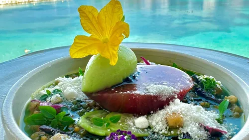 Tomate & Mozzarella Bandolaise par le chef Martin Féragus