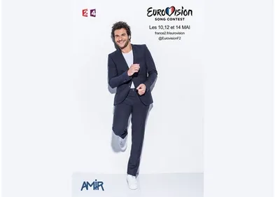 Amir va représenter la France pour l'Eurovision 2016