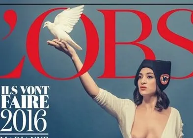 Camélia Jordana se dénude en couverture de l'Obs