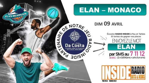 LISTE DES GAGNANTS : ELAN BEARNAIS - MONACO