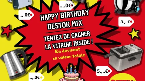 LISTE DE LA/LE GANANT(E): VITRINE INSIDE AVEC DESTOKMIX
