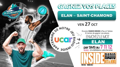 LISTE DES GAGNANTS : ELAN BEARNAIS VS SAINT CHAMOND
