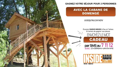 GAGNANT(E) : LA CABANE DE DOMENGÉ
