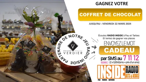 Gagnant(e)s : coffret de chocolat à gagner avec Maison Verdier à...