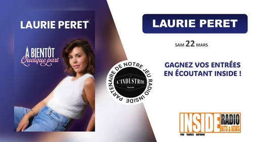 Liste des gagnant(e)s : Laurie Peret en spectacle au zénith de Pau ! 