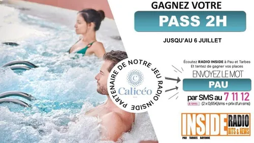 Liste des gagnant(e)s : Pass de 2h à Calicéo Pau ! 