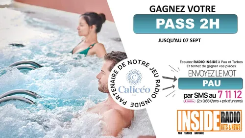 Liste des gagnant(e)s : Pass de 2h à Calicéo Pau ! 