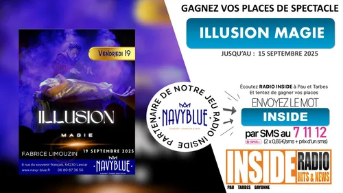 Liste des gagnant(e)s ! Spectacle Illusion Magie vendredi soir au...