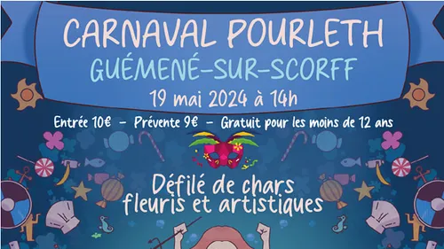 Le carnaval de Guéméné-sur-Scorff aura lieu les 18 et 19 mai