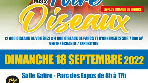 La foire aux oiseaux de Pontivy célèbre ses 40 ans !
