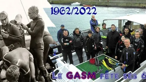 Quimper: le Groupe d'Activités Sous-Marines fête ses 60 ans!