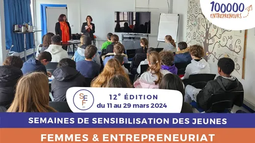 Une opération de sensibilisation des jeunes à l'entrepreneuriat au...