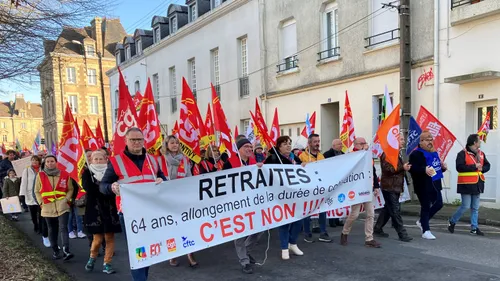 3 000 personnes contre la réforme des retraites à Pontivy