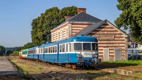 Pontivy (Morbihan) : la gare est selectionnée par la mission...