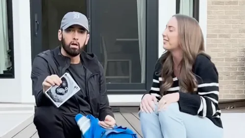 Eminem est devenu grand-père !