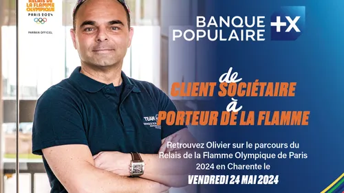 Olivier Florid : l’ancien champion d’Aérobic portera la flamme...