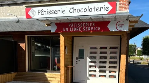 Loir-et-Cher : un distributeur de pâtisseries 24h/24 cartonne ! 