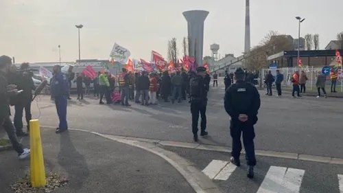 Duralex : manifestation et visite ministérielle à la...