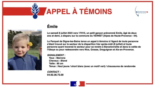 Disparition d’Emile : ce que l’on sait des recherches pour...