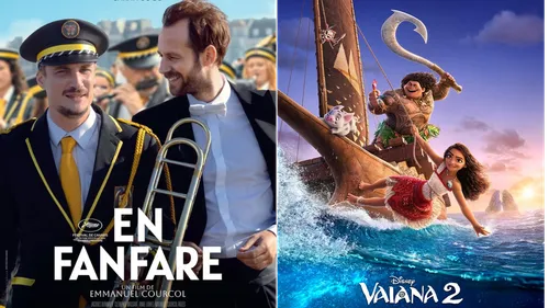 "En Fanfare", "Vaiana 2", à voir au cinéma à partir du 27 novembre