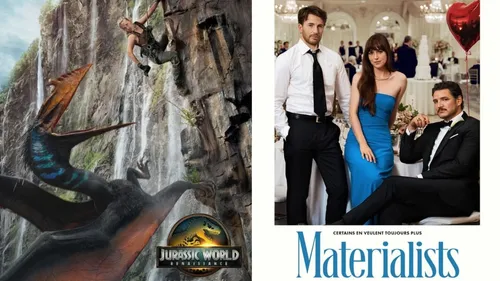 "Jurassic World : Renaissance", "Materialists", à voir le 2 juillet