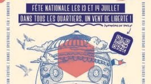 Feux d’artifice du 14 juillet 2023 à Tours et alentours